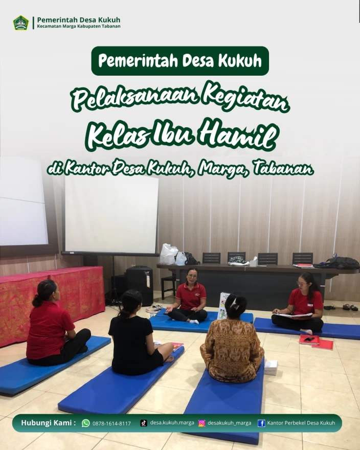 Pelaksanaan Kegiatan Kelas Ibu Hamil di Desa Kukuh